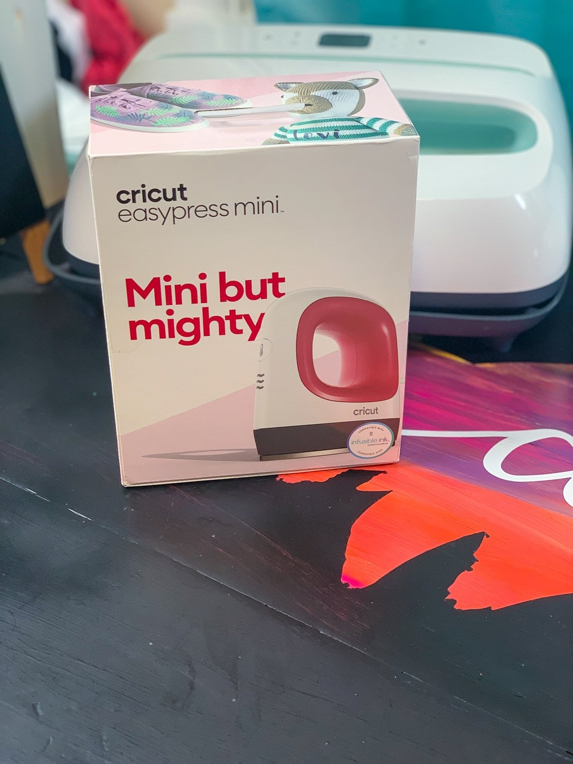 An image of the EasyPress Mini in the box.