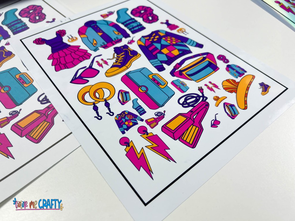 Best Sticker Paper For Cricut - Color Me Crafty