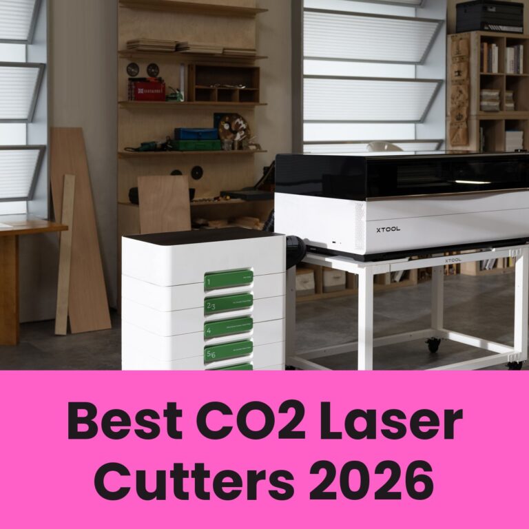 xTool P3 CO2 laser with air purifier, Best CO2 Laser Cutters 2026