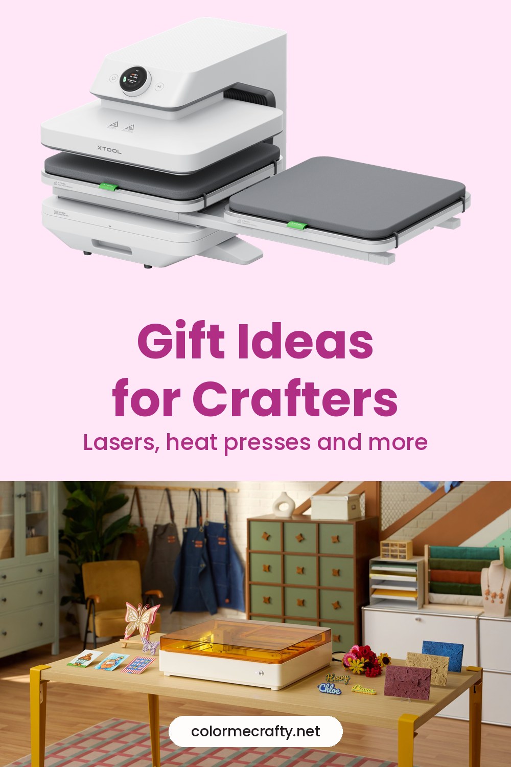 Gift ideas for crafters: lasers, heat presses and more