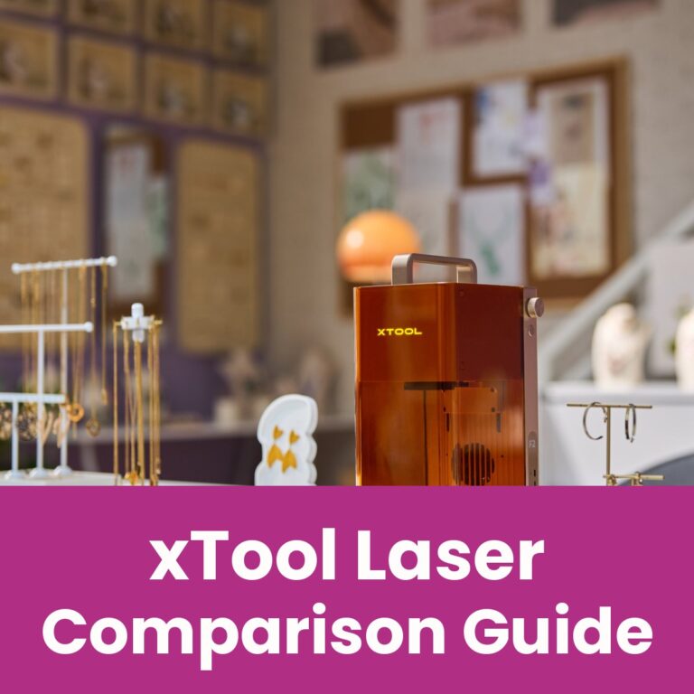 xTool F2 laser in a jewelry studio, xTool Laser Comparison Guide